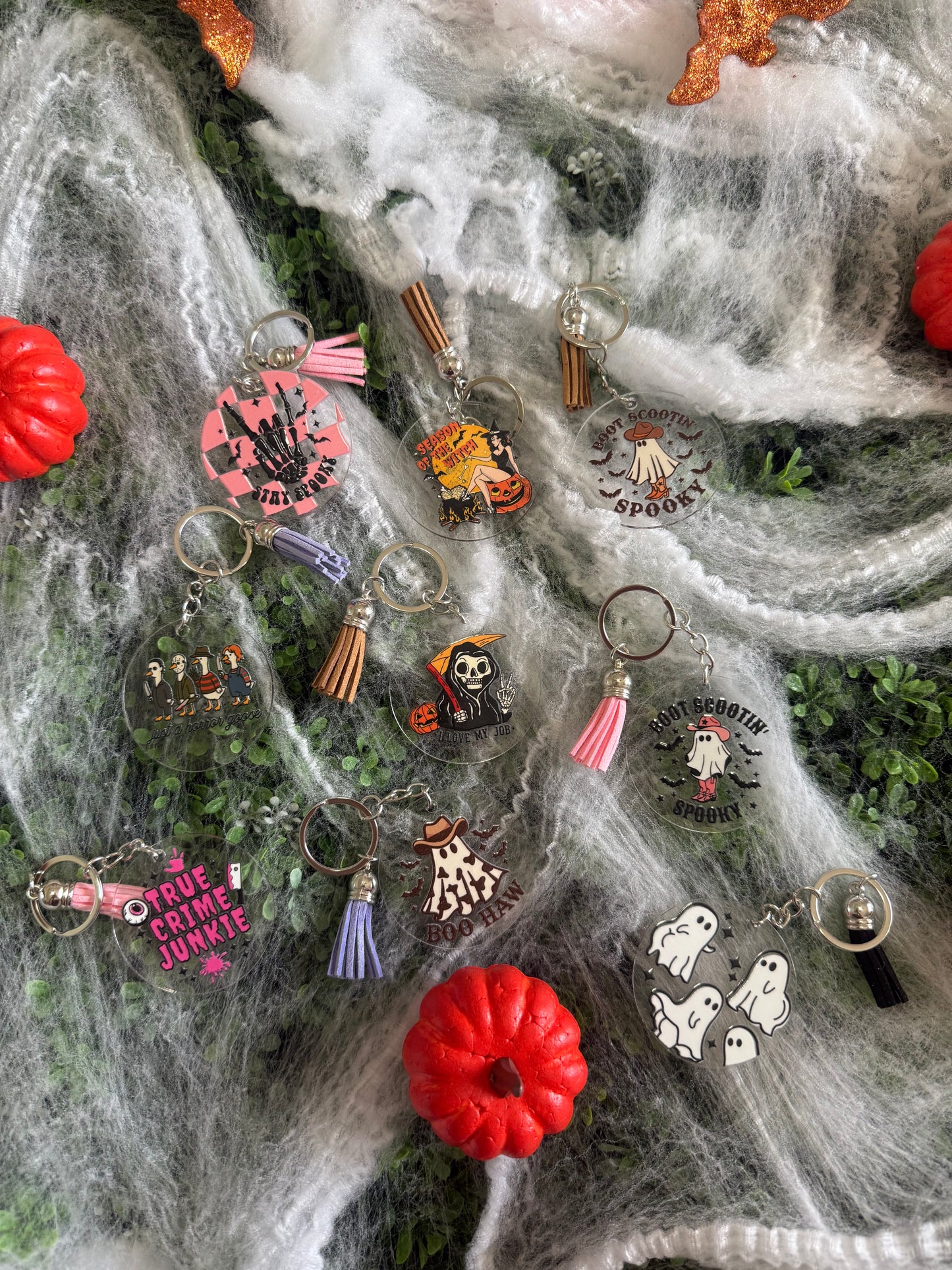 Halloween Acrylic Keychain