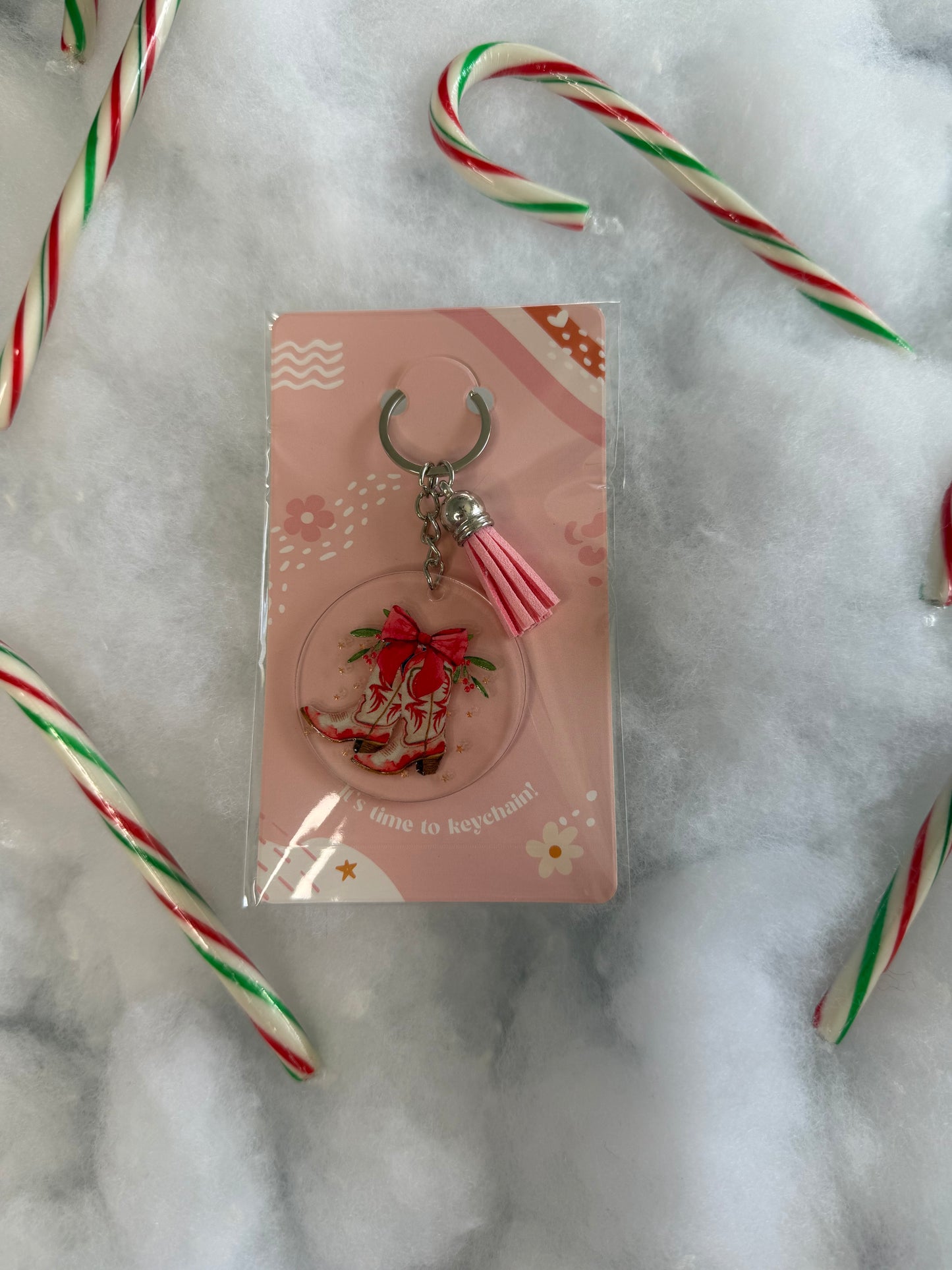 Christmas Acrylic Keychain