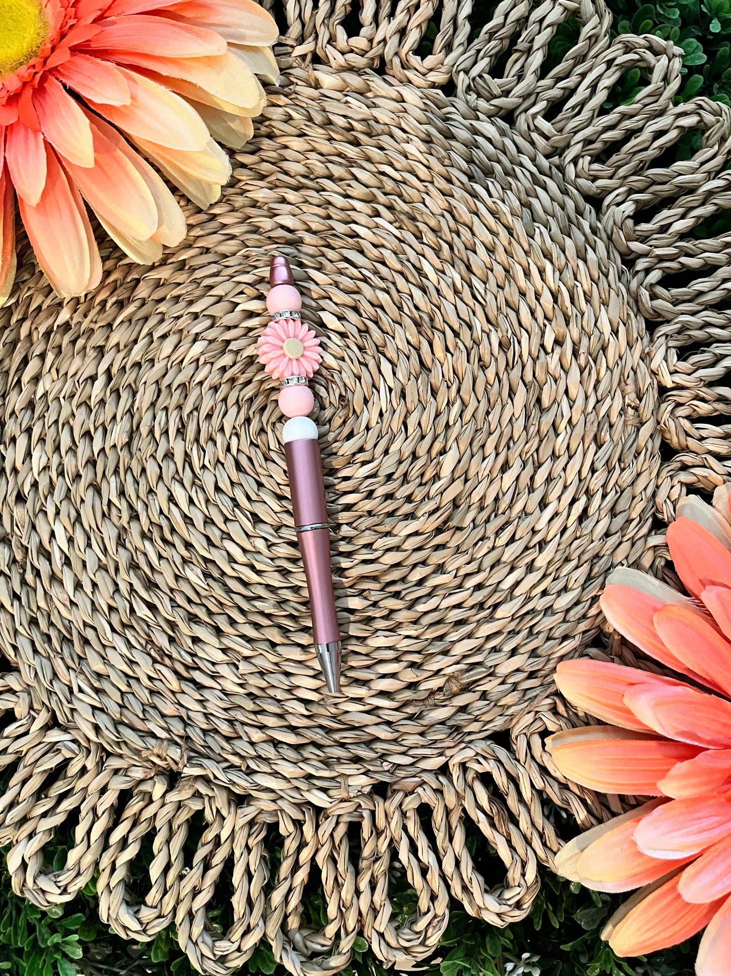 Daisy Beaded Pen