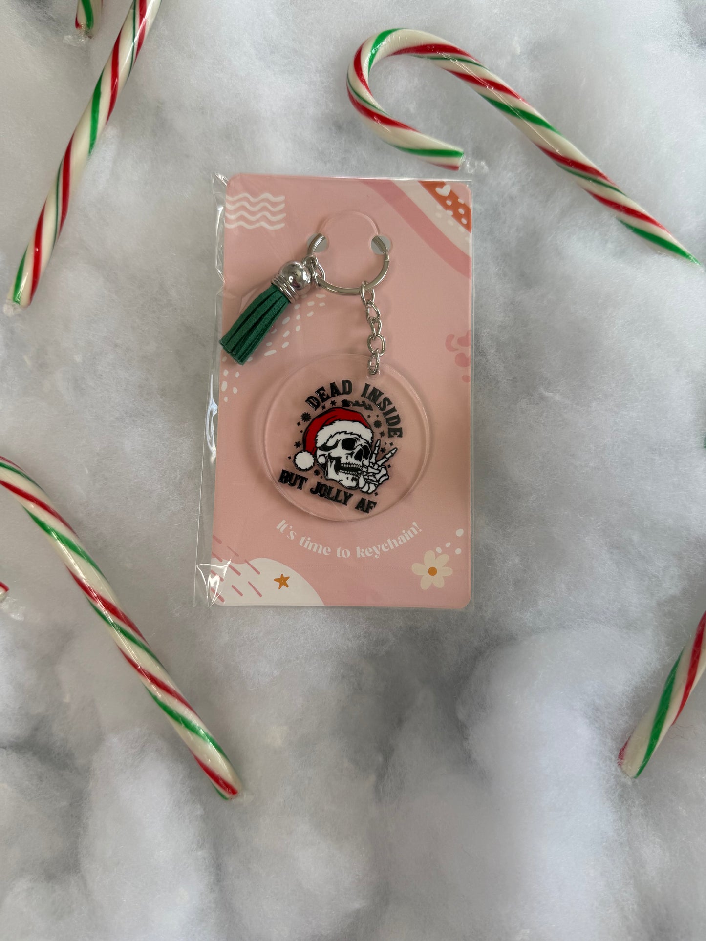 Christmas Acrylic Keychain