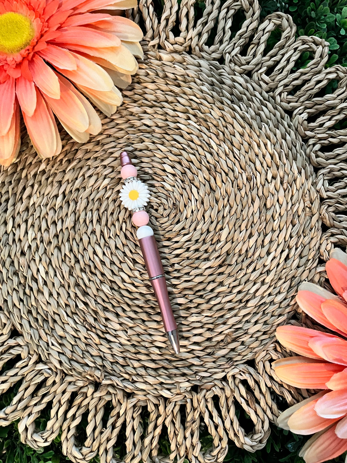 Daisy Beaded Pen