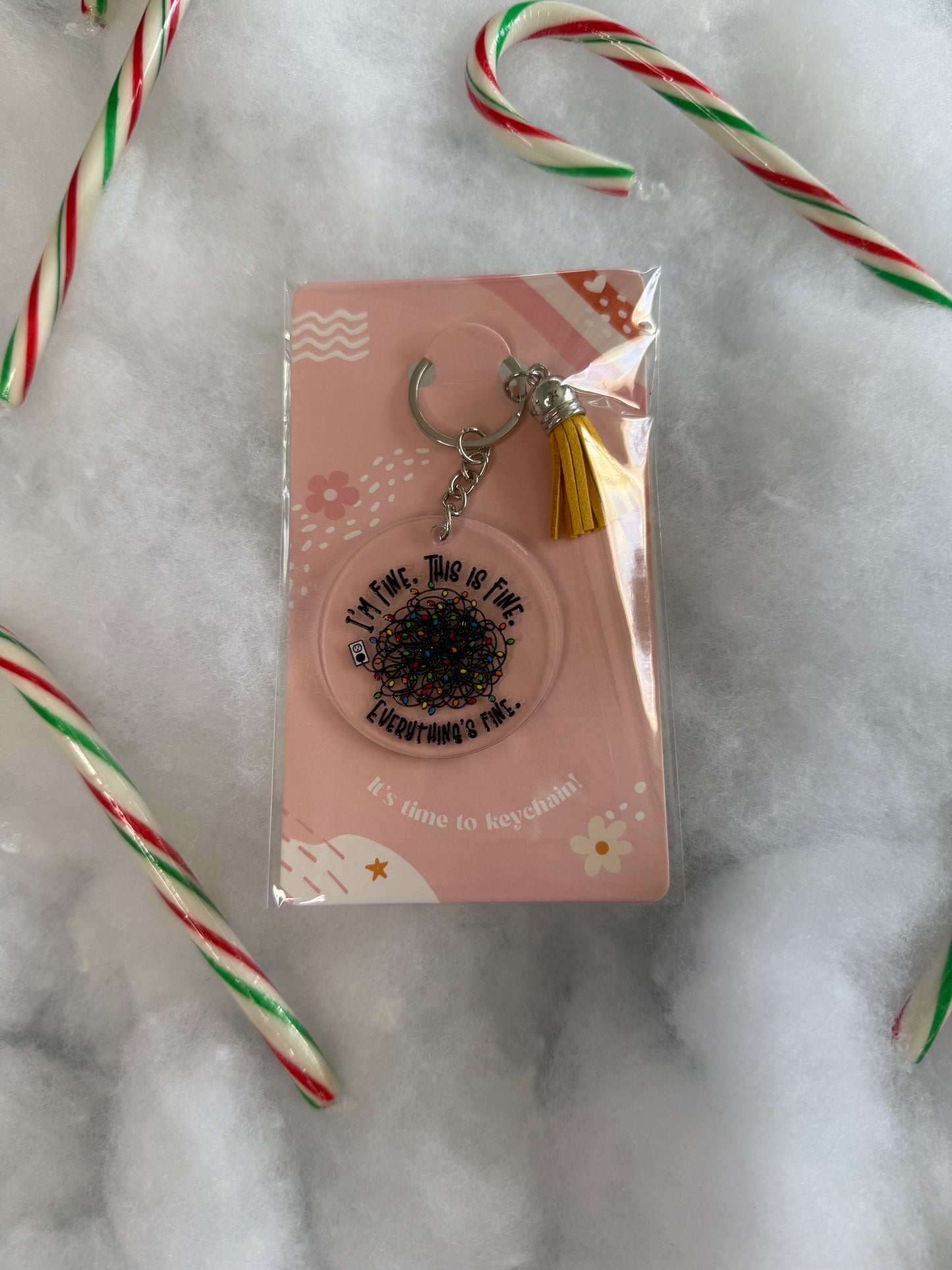 Christmas Acrylic Keychain