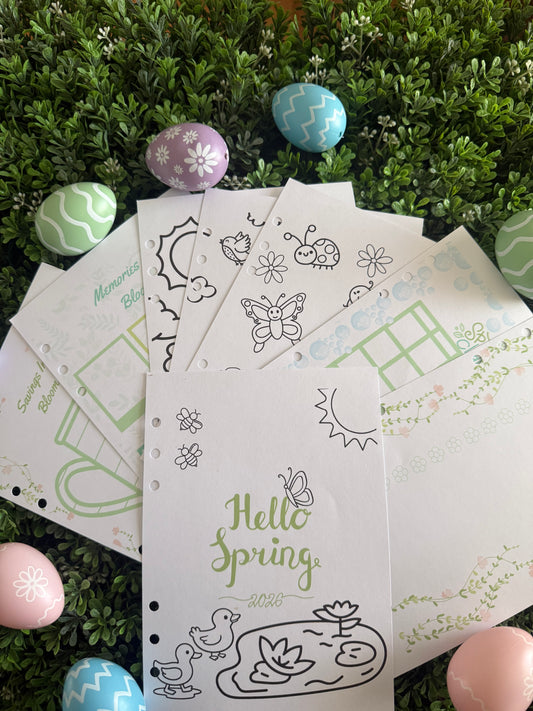 2026 Spring Journal Spread Bundle