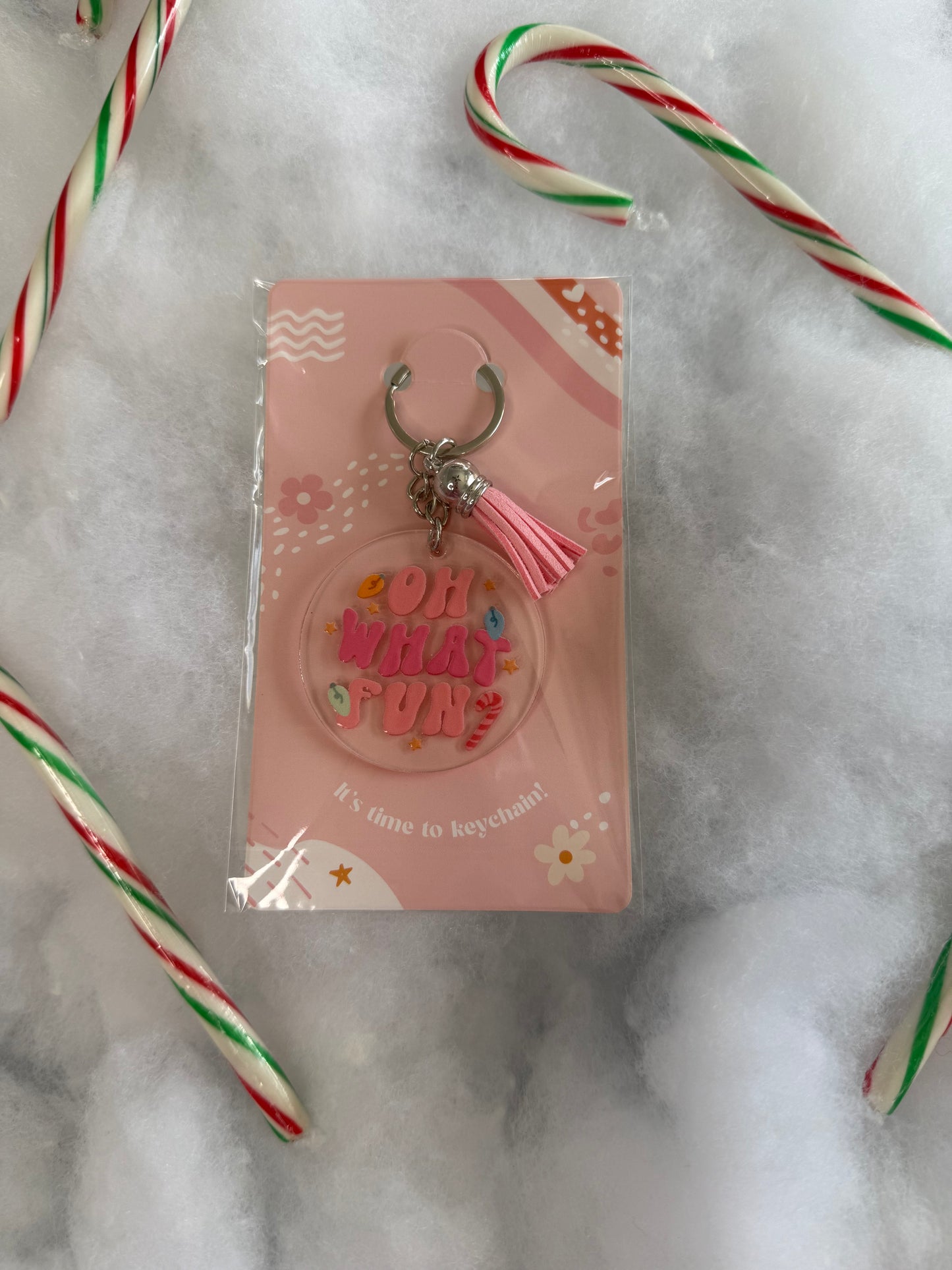 Christmas Acrylic Keychain