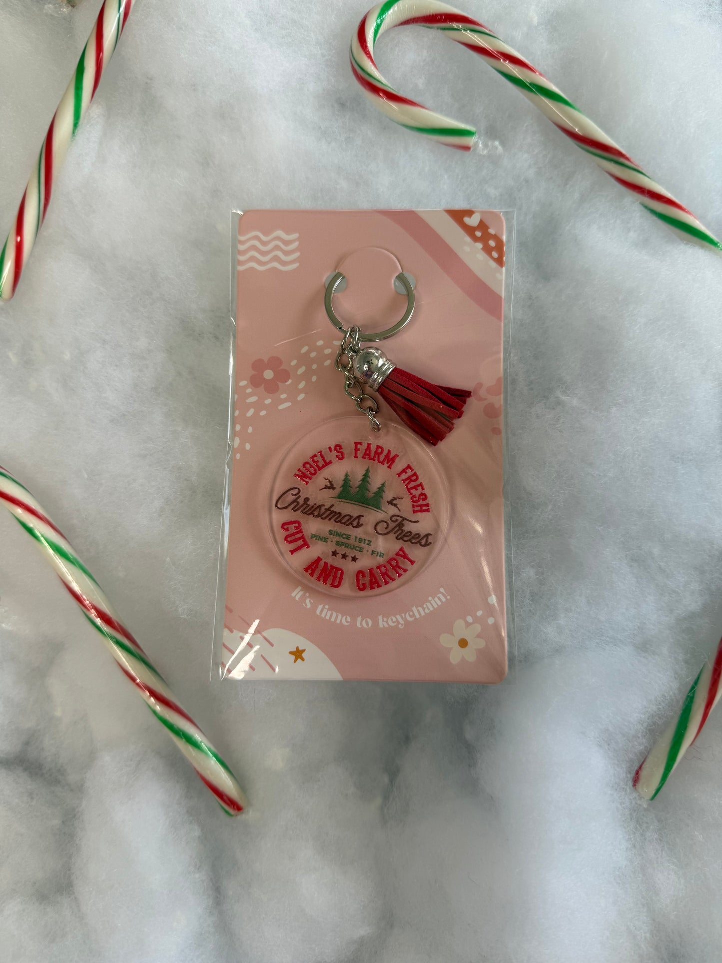 Christmas Acrylic Keychain