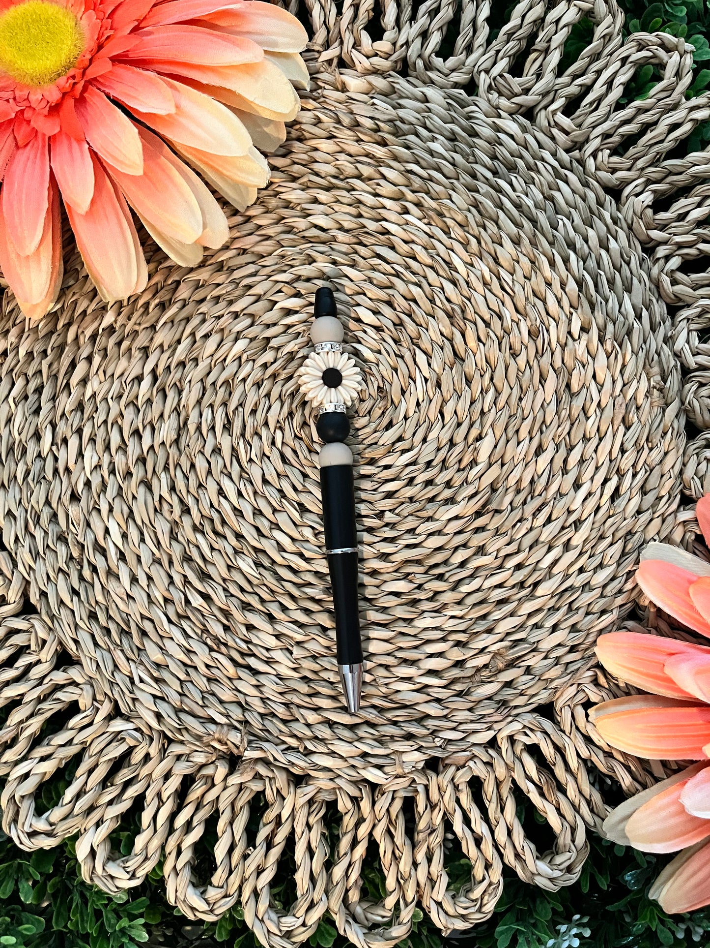 Daisy Beaded Pen