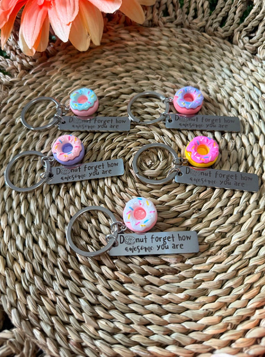 Donut Keychain