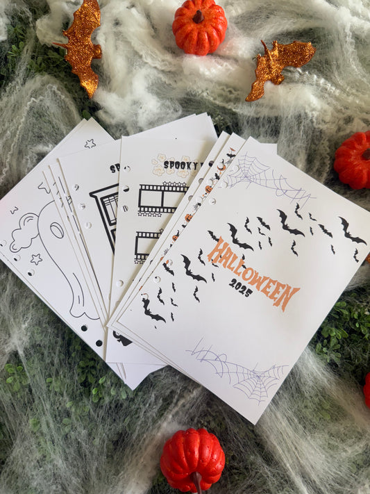 Halloween Journal Spreads Bundle