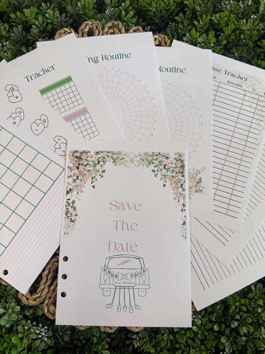 2026 Wedding Theme Monthly Themed Spreads