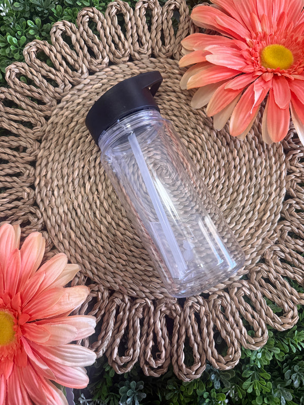 10oz Kids SnowGlobe Sippy Water Bottle