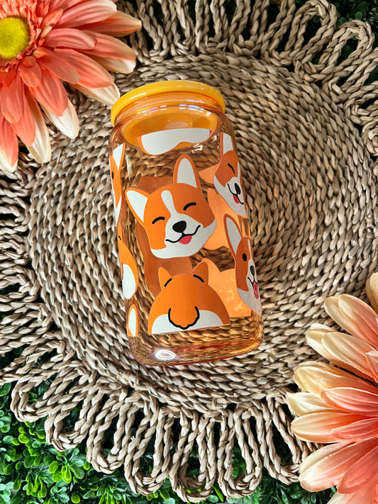 Corgi Pup Yellow Jelly 16 oz