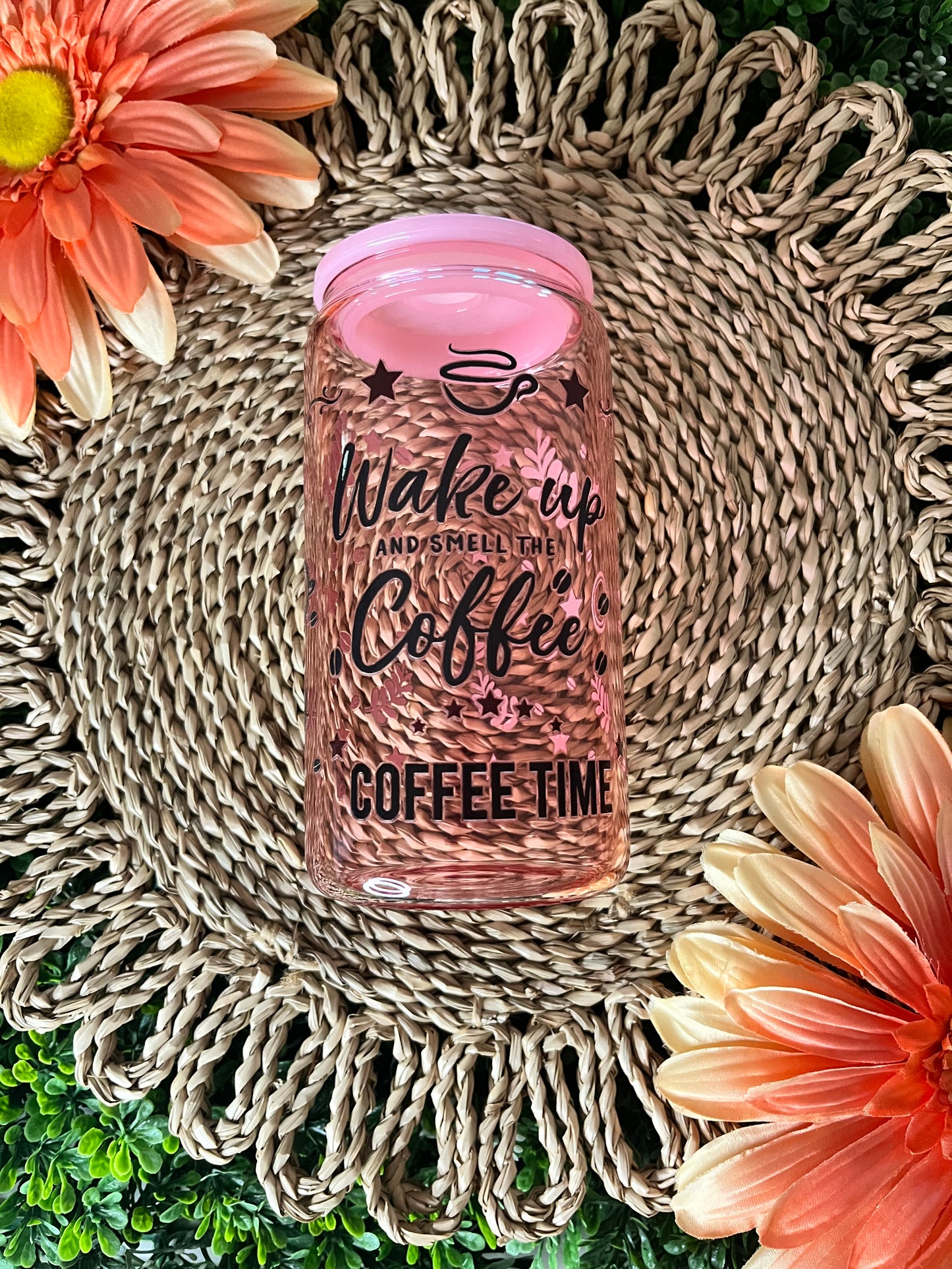 Coffee Time Light Pink Jelly 16 oz