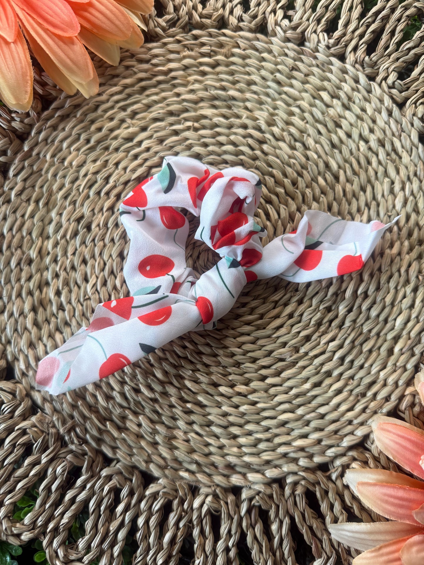 Fruit Bow Scrunchie