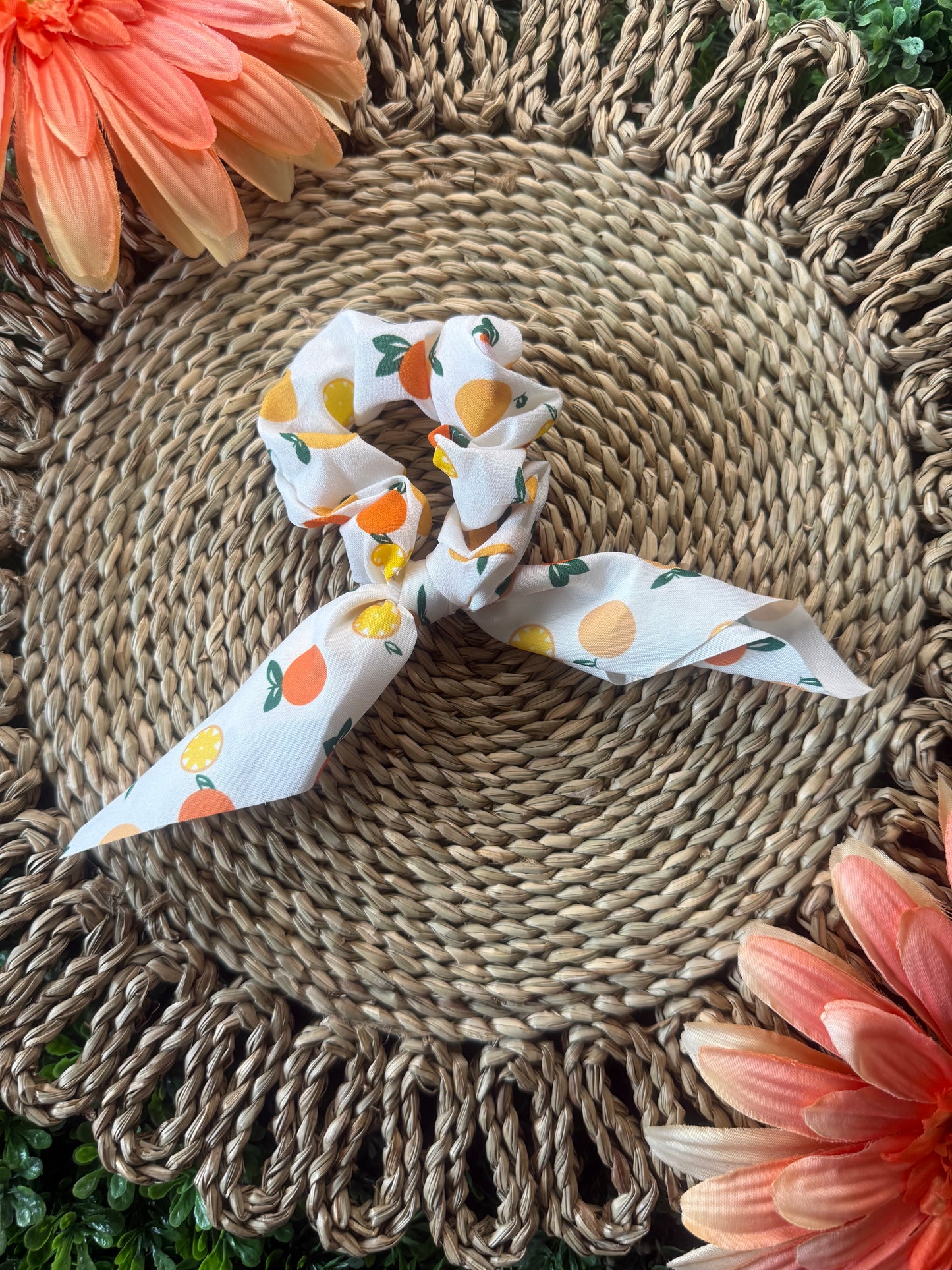 Fruit Bow Scrunchie