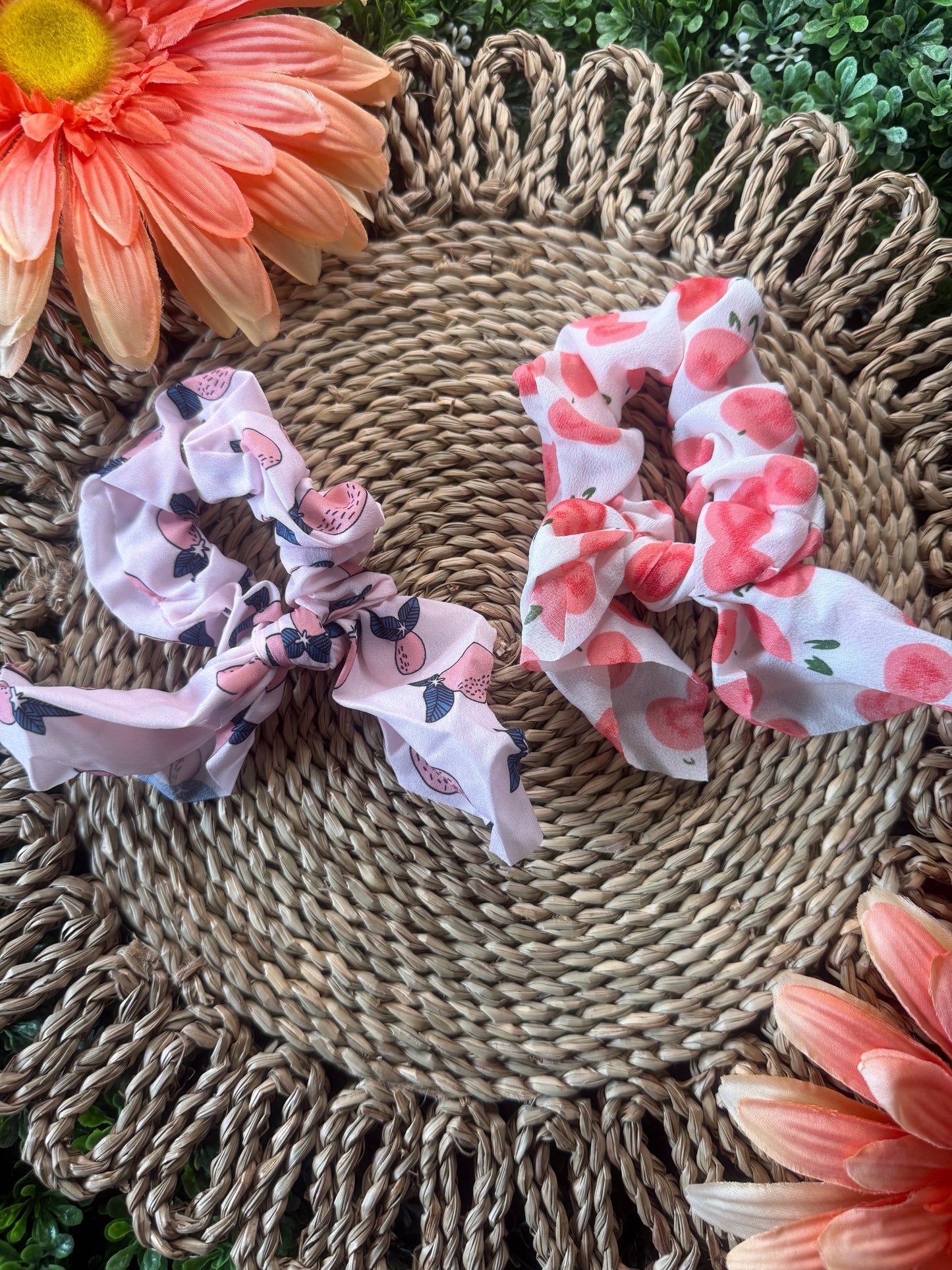 Fruit Bow Scrunchie