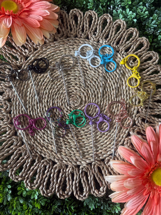 Custom Adorable Beaded Keychain